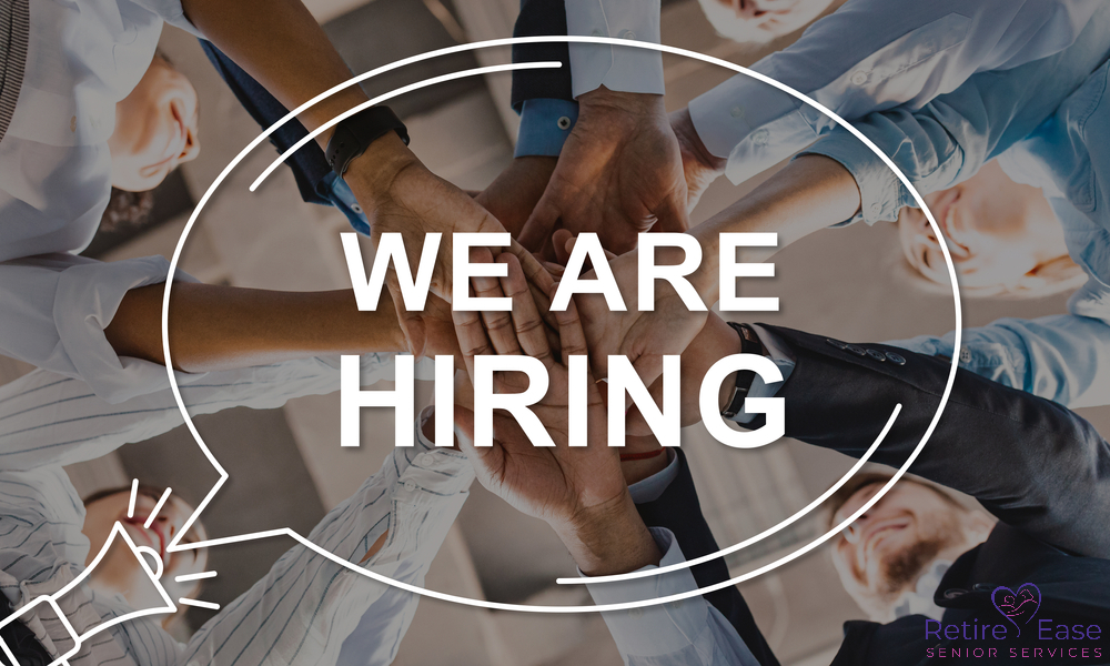 Now We are hiring caregivers and CNA's