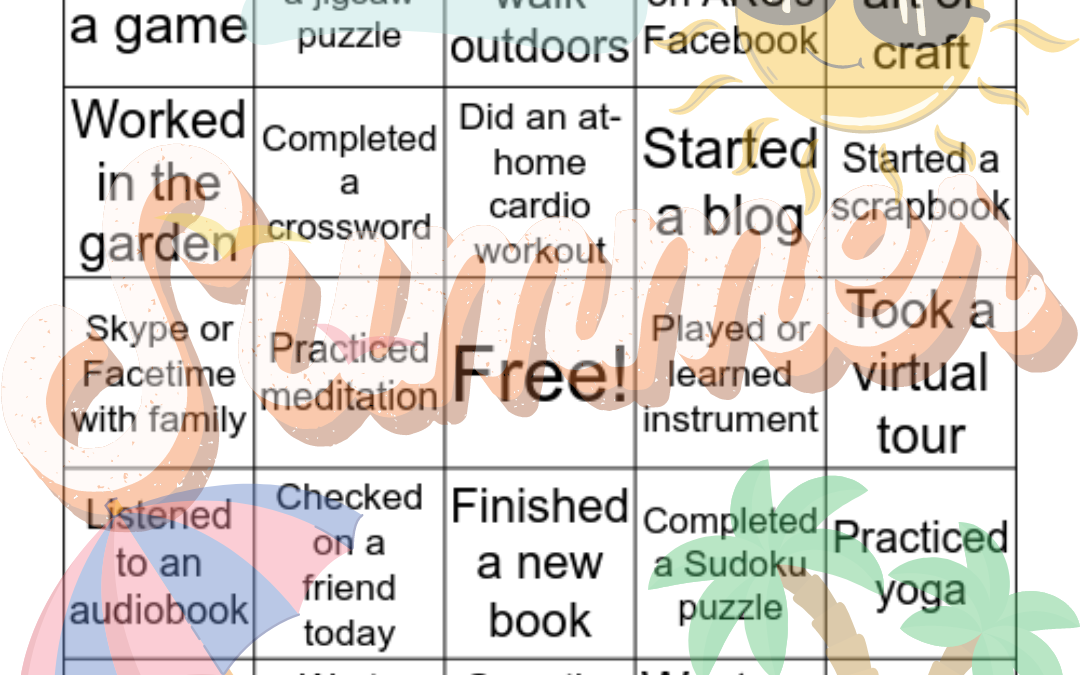 Summer Bingo for Seniors