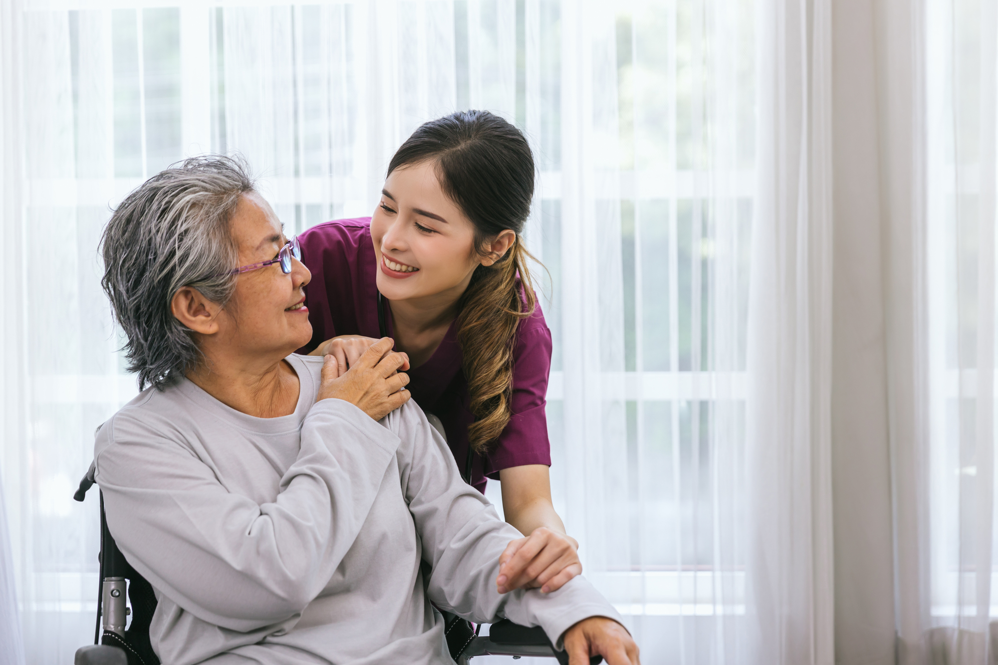 Assisting senior with daily tasks through SC in-home care